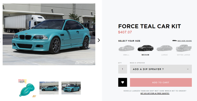 Teal is certainly... cool.